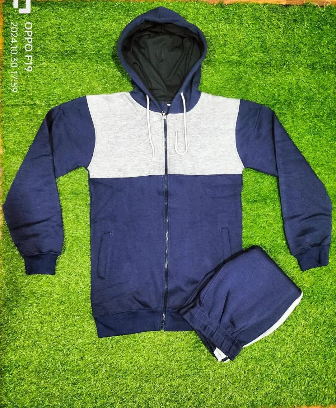 Fleece Hoodie Track Suit