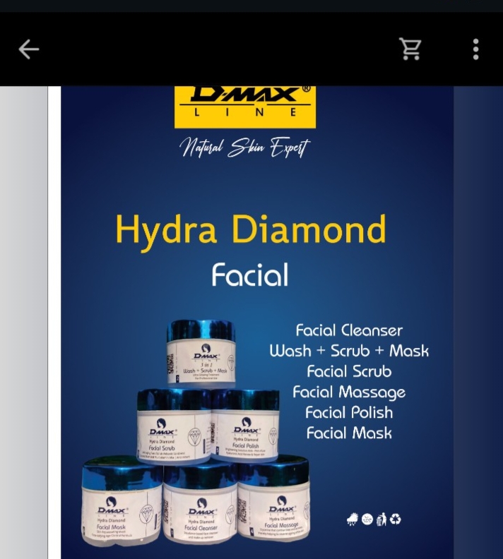D.max hydra diamond facial