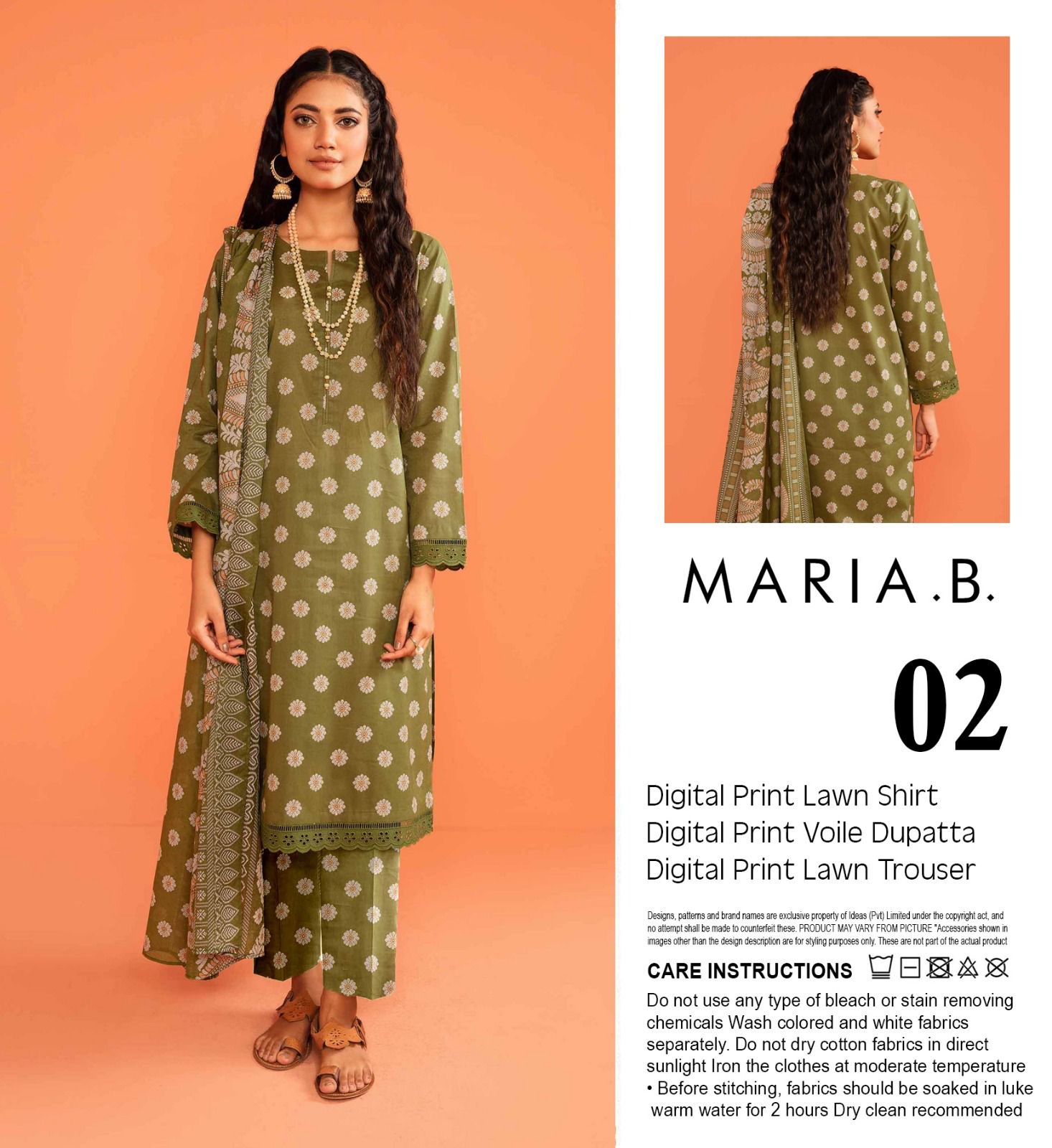Maria B 2026 premium lawn collection