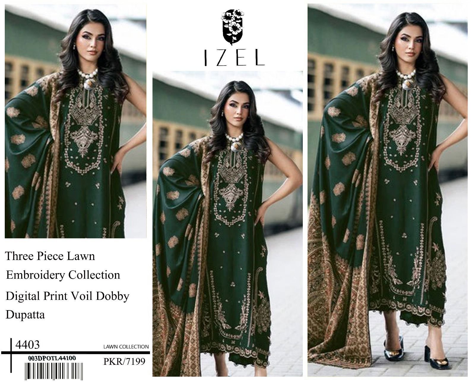 Izel digital printed hot selling article at factory rate