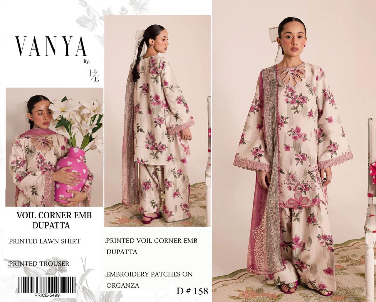 Vanya hot selling article at factory rate