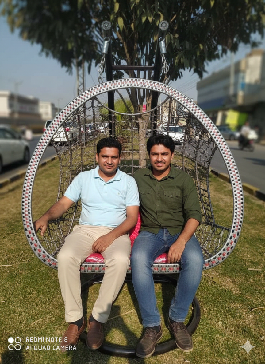 Double seat hanger jhula