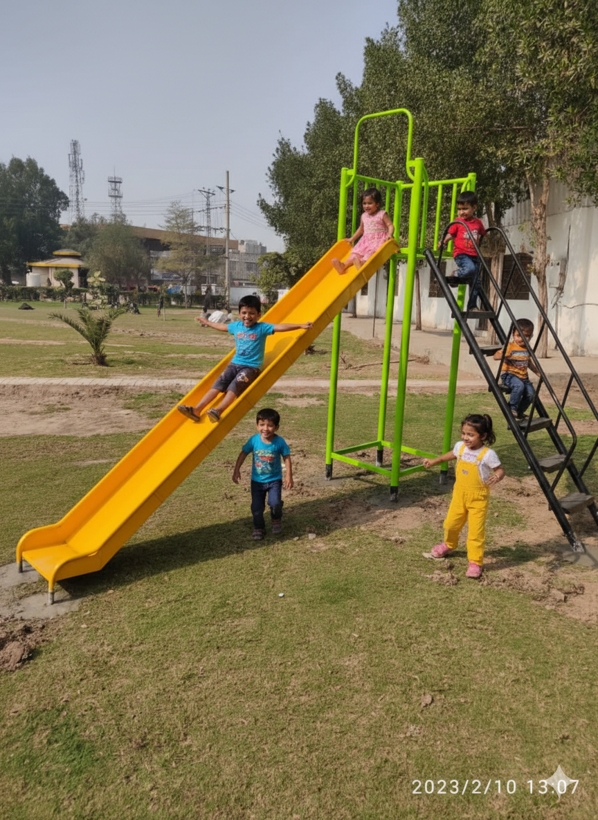 Iron slide for kids