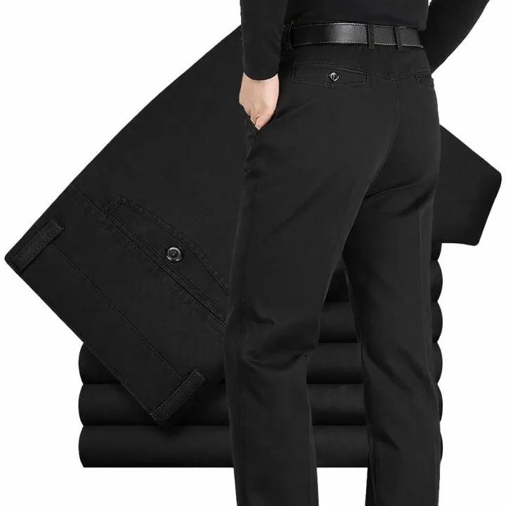 Premium Men's Cotton Jeans Pants - Cotton Chinos for Men- Chino Pants - Men's Pants -All Seasons Comfort Fit | BK2003