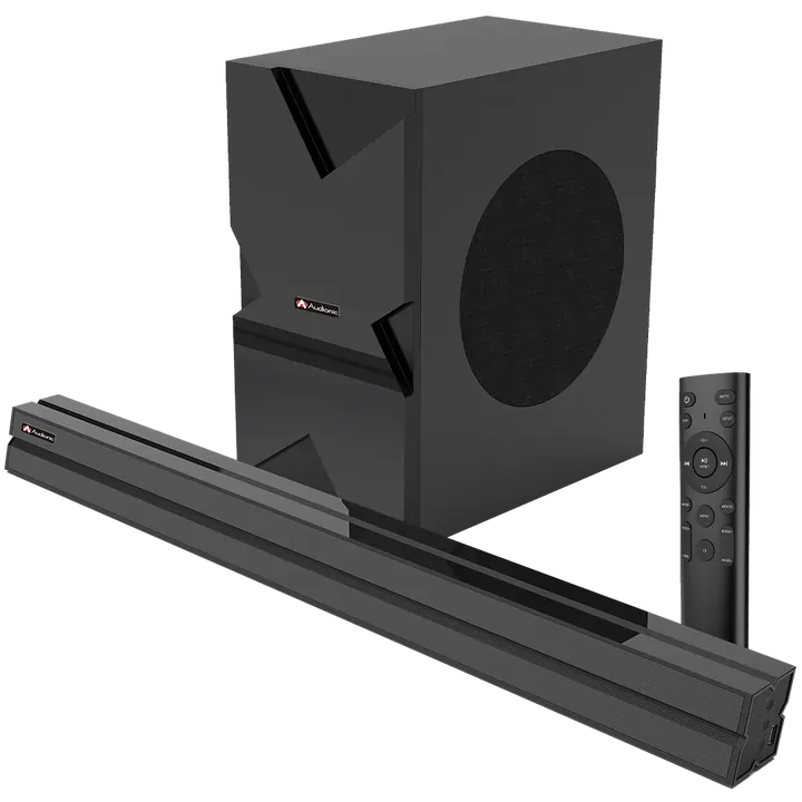Elite 1000 Sound Bar with Wireless Woofer 2.1 Multimedia Speaker