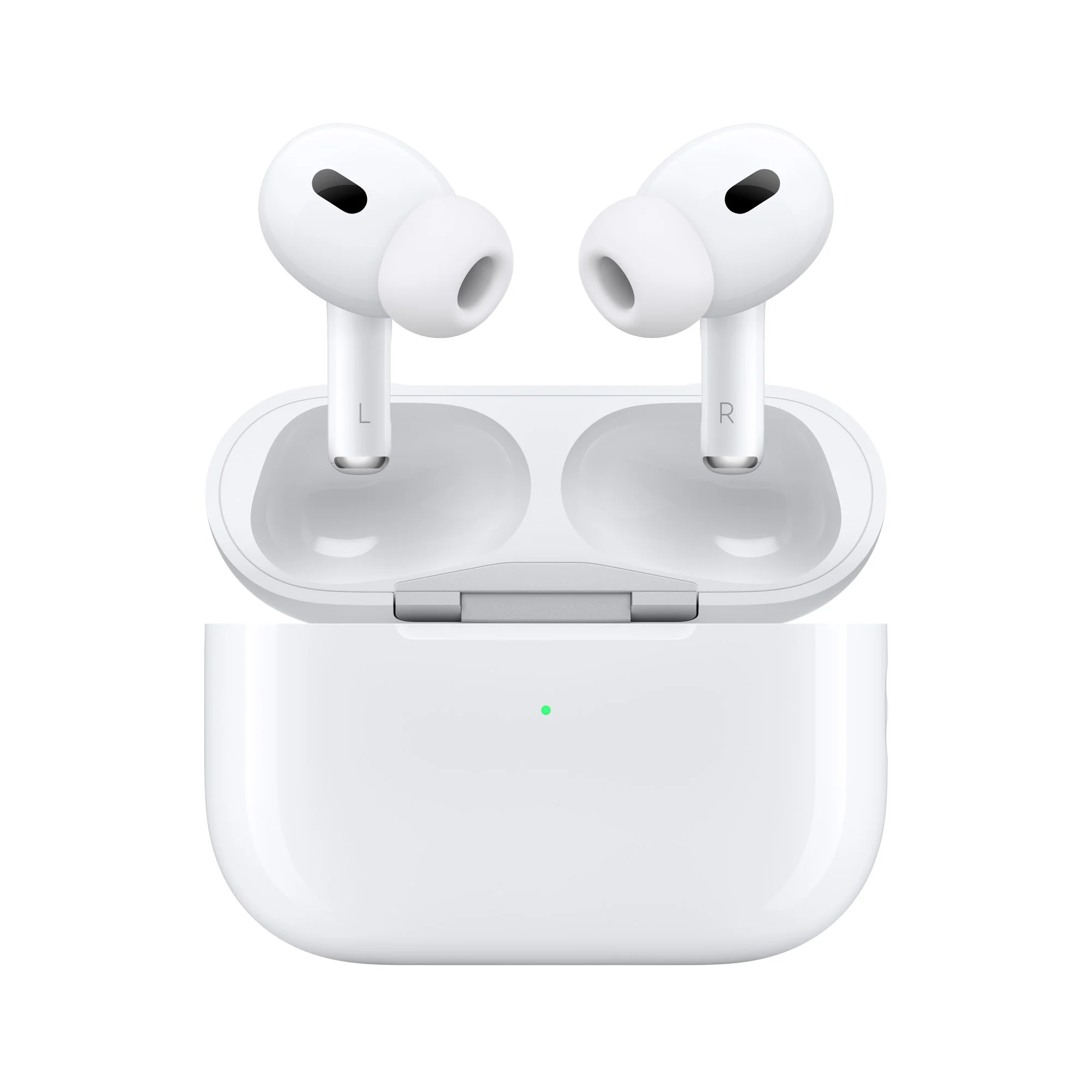 AirPods Pro 2 Wireless Earbuds with ANC Noise Cancelling, Magnetic USB-C Charging Case + Lanyard Rope, Bluetooth Touch Control Earphones - White